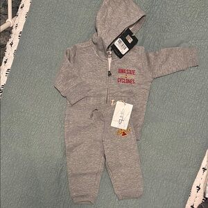 Iowa State Cyclones Baby Hoodie and Pants Set (Sweatsuit)